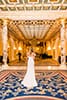 Bride in the hall of Copley Plaza