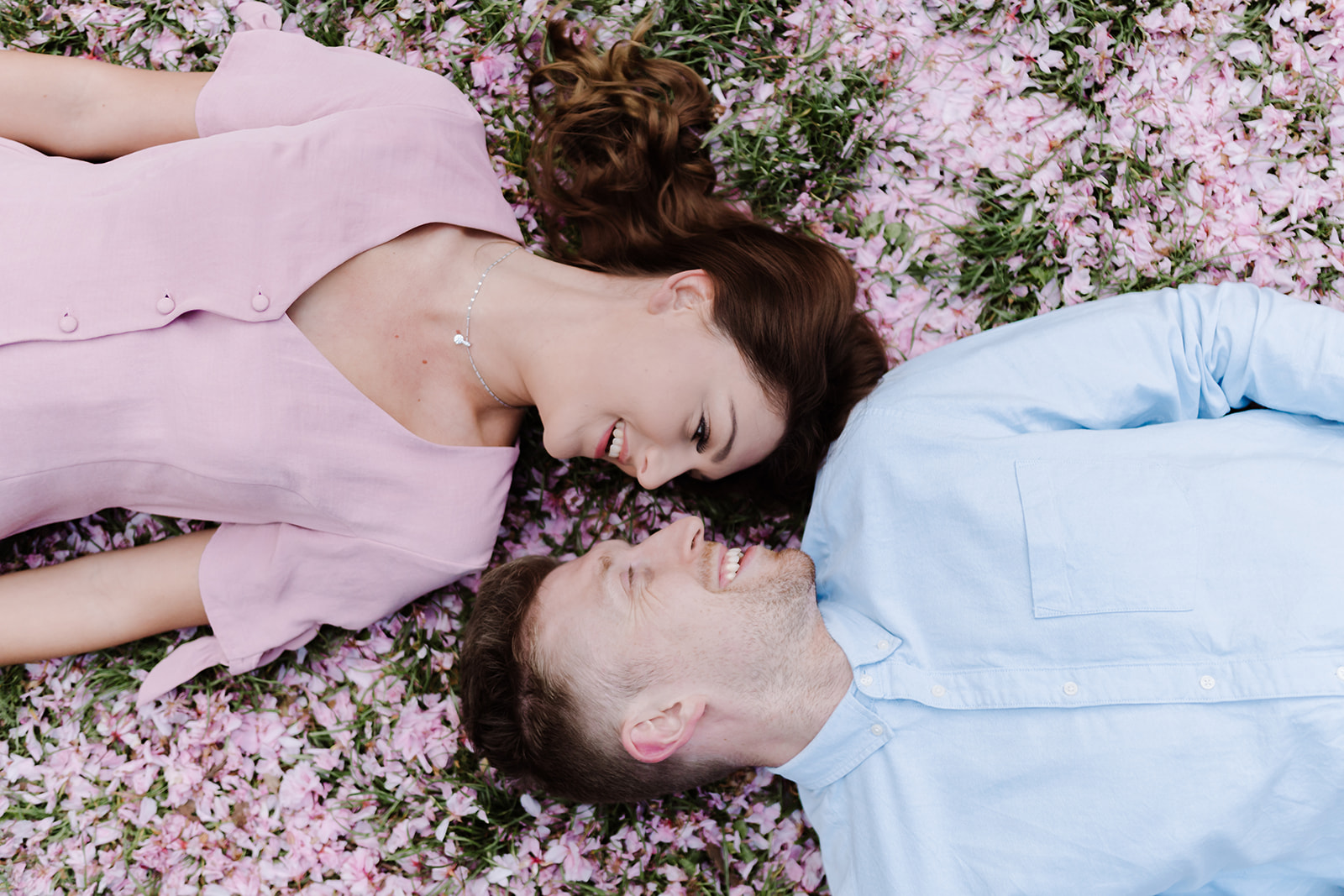 London Greenwich park pink cherry blossom engagement couples shoot London Greenwich park pink cherry blossom engagement couples shoot