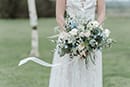 fine art blue inspirational bridal shoot at Huntsmill Farm