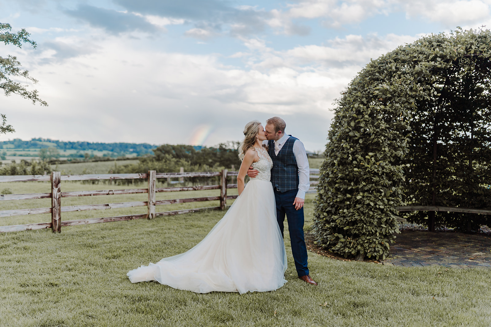 Golden Hour Sunset Wedding at Primrose Hill Farm
