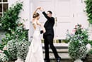 Playful Bride and Groom portraits 