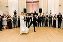 Bride and Groom dancing 