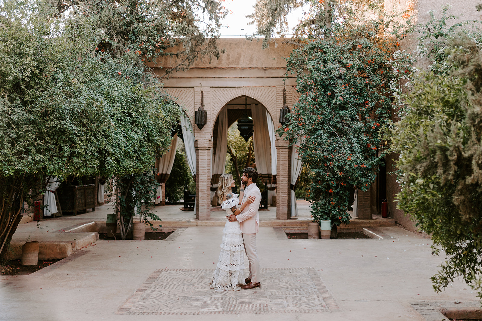 Moroccan Wedding at The Beldi Country Club Marrakech Grace Loves Lace Dress