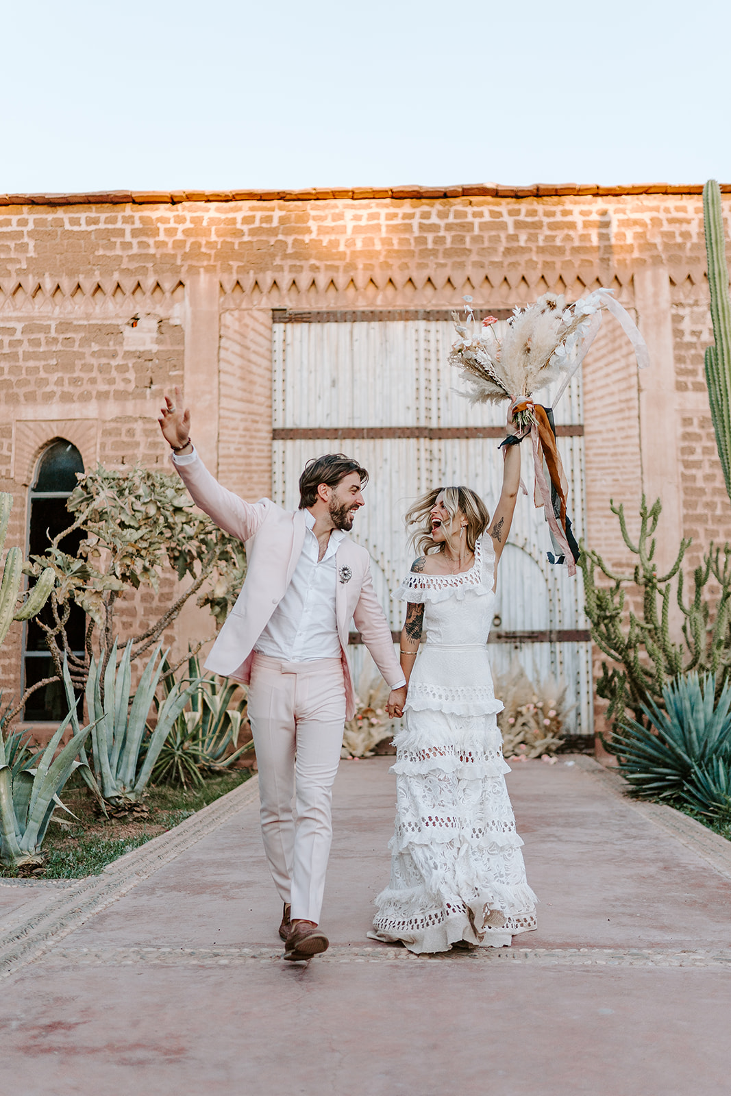 Moroccan Wedding at The Beldi Country Club Marrakech Grace Loves Lace Dress