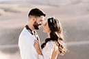 agafay desert elopement in marrakech morocco with grace loves lace dress by Chloe Ely Photography