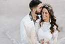 agafay desert elopement in marrakech morocco with grace loves lace dress by Chloe Ely Photography