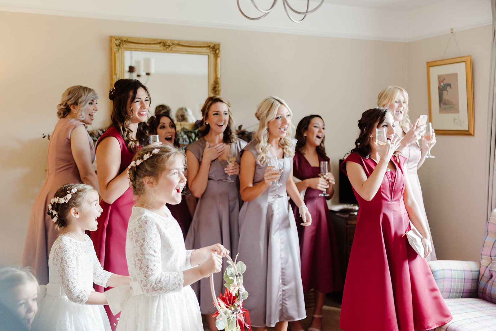 Sunny October Autumn Wedding at Primrose Hill Farm by Chloe Ely Photography