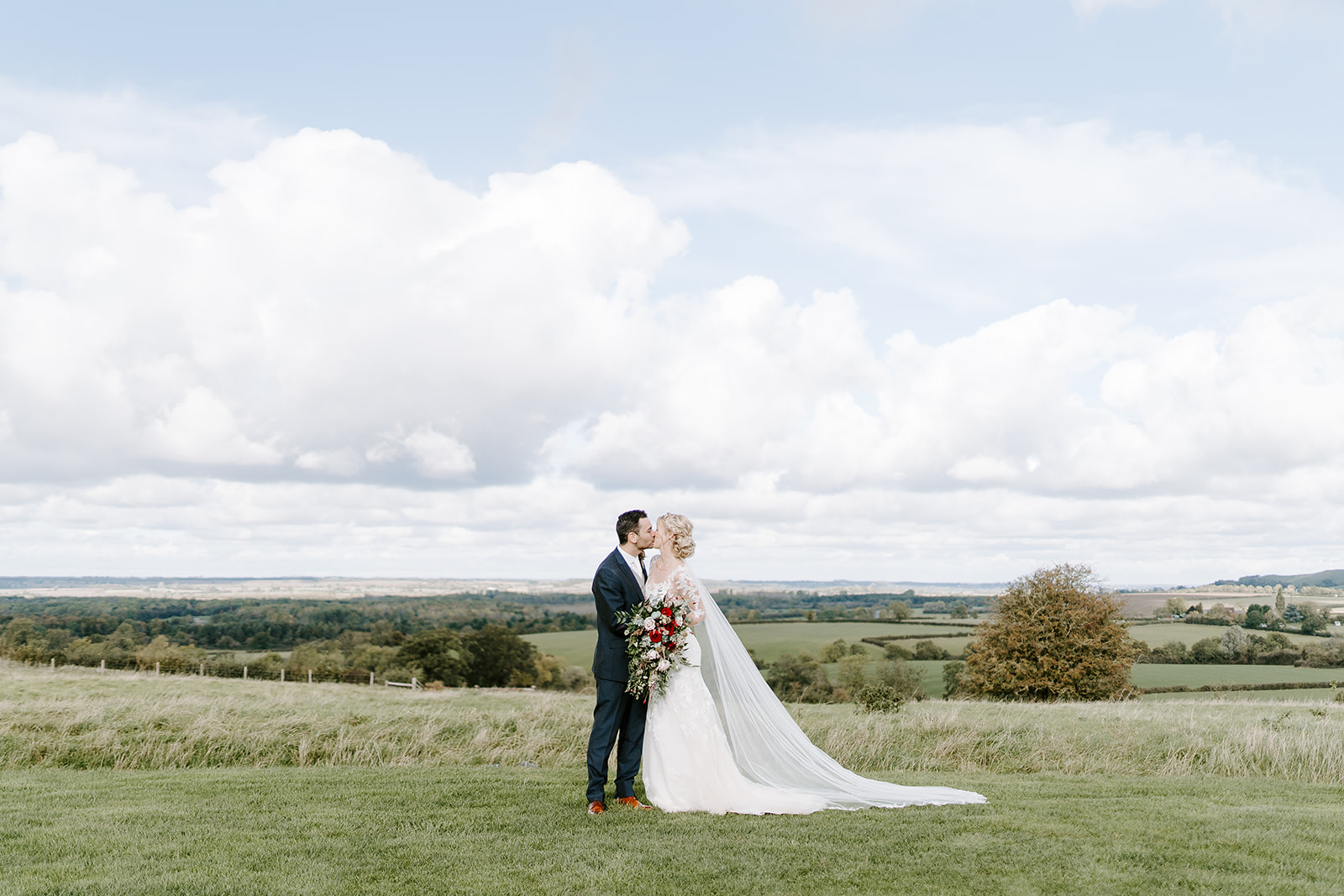 Sunny October Autumn Wedding at Primrose Hill Farm by Chloe Ely Photography