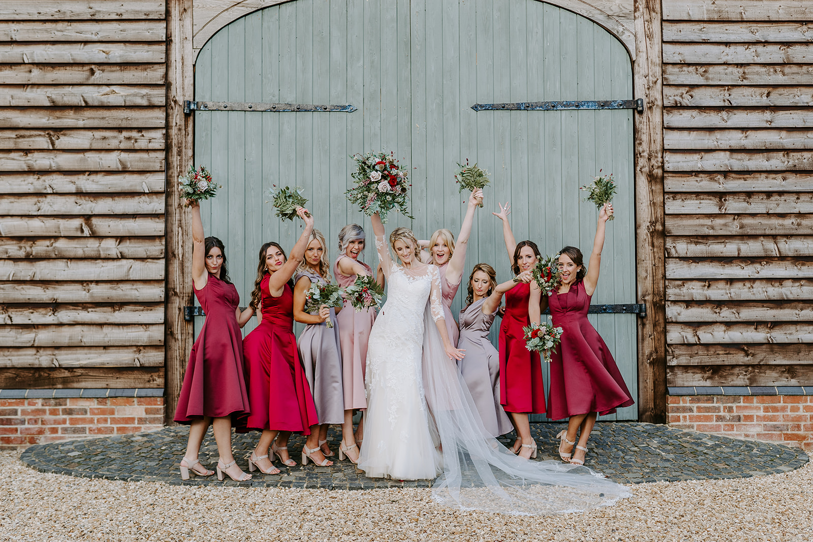 Sunny October Autumn Wedding at Primrose Hill Farm by Chloe Ely Photography