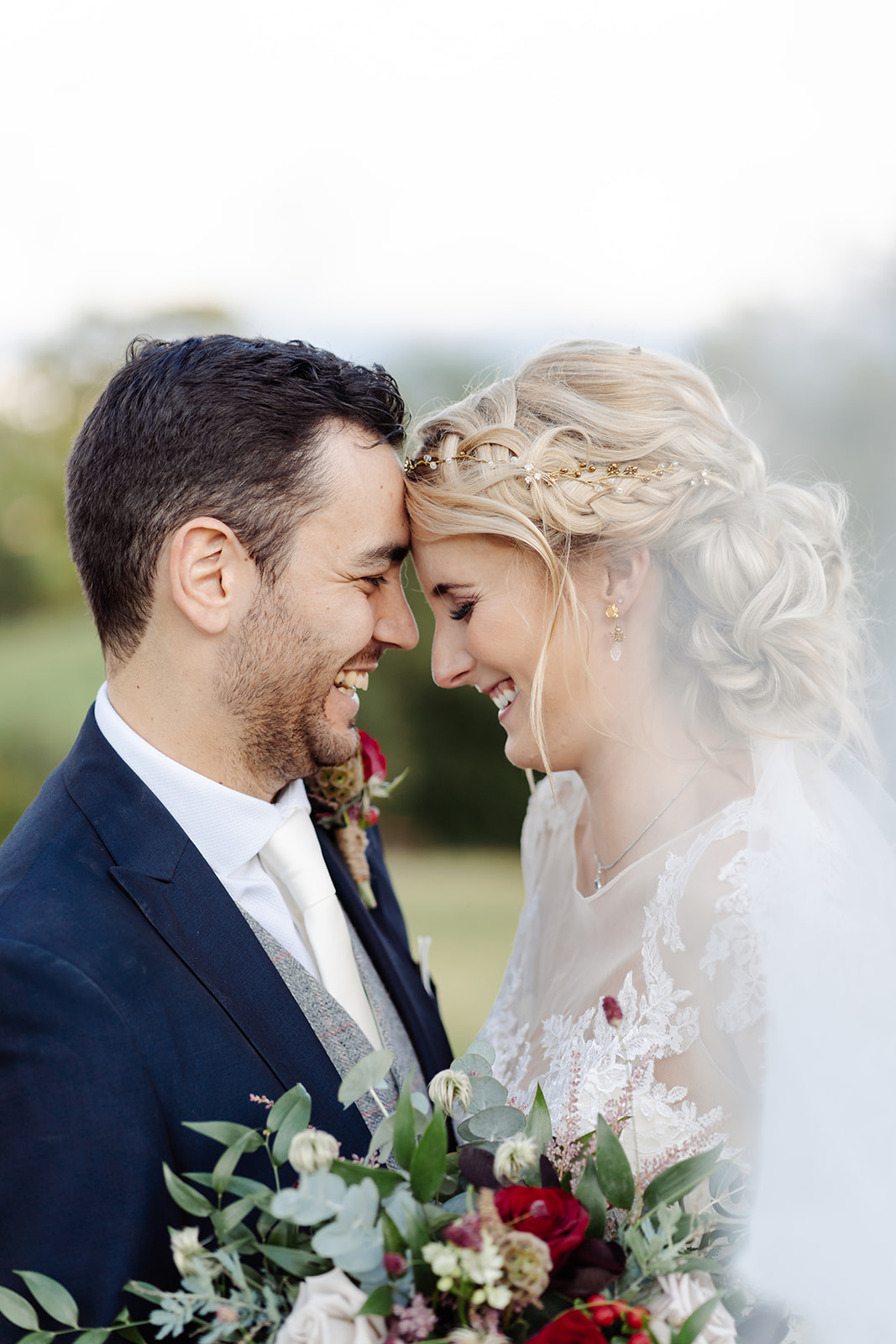Sunny October Autumn Wedding at Primrose Hill Farm by Chloe Ely Photography