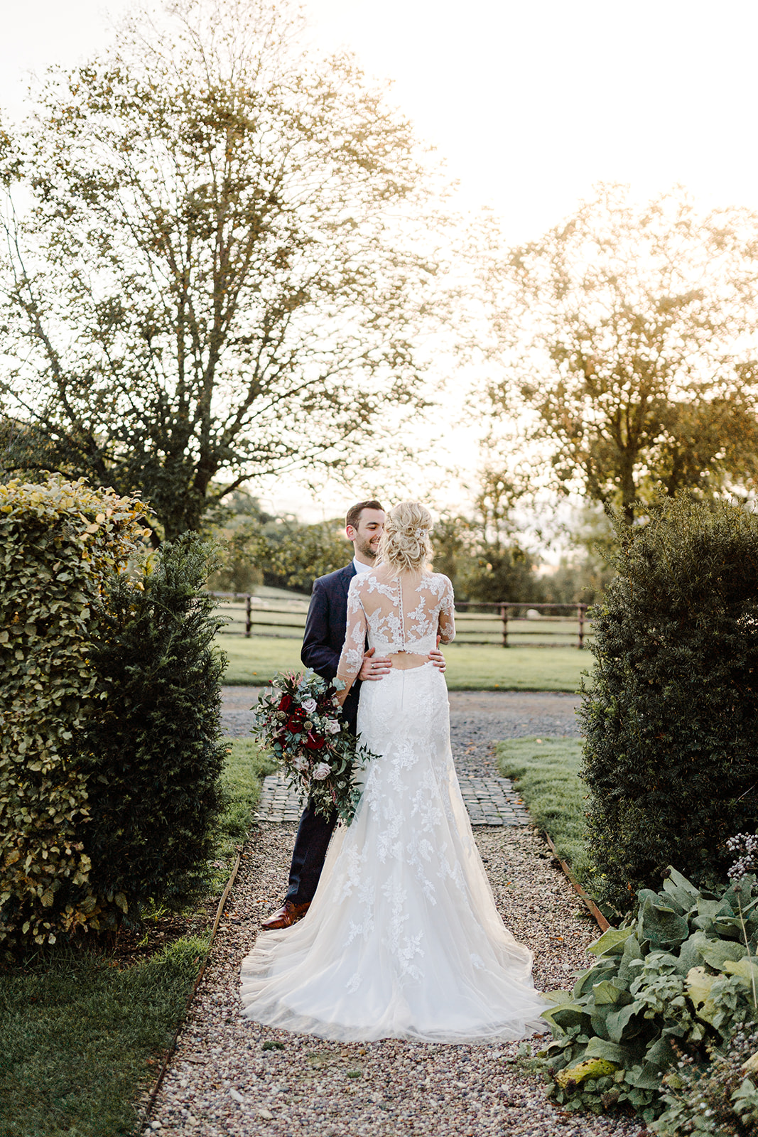 Sunny October Autumn Wedding at Primrose Hill Farm by Chloe Ely Photography
