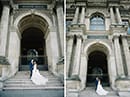 Les mariés s'offrent un décors royal à Paris 