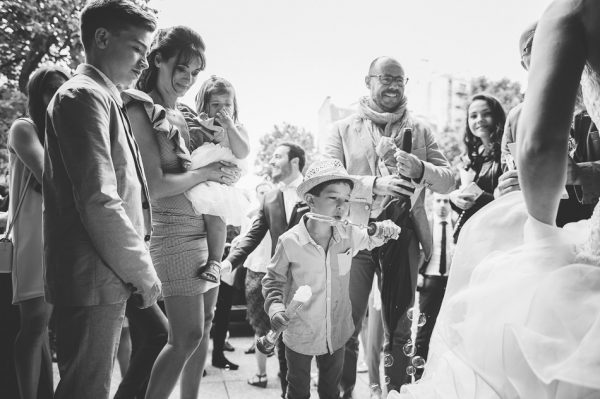 La fête pendant le mariage