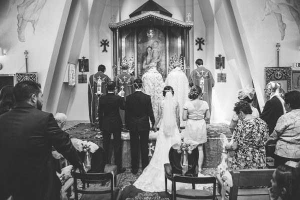Cérémonie religieuse de mariage à la synagogue