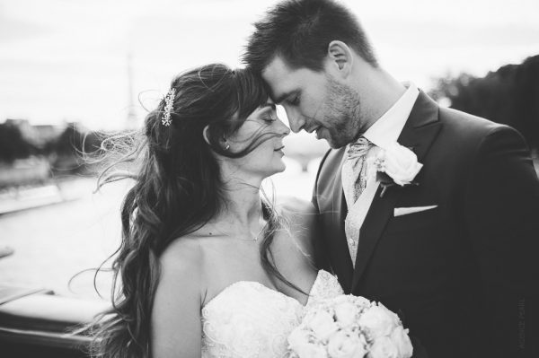 Shooting mariage sur le pont Alexandre III