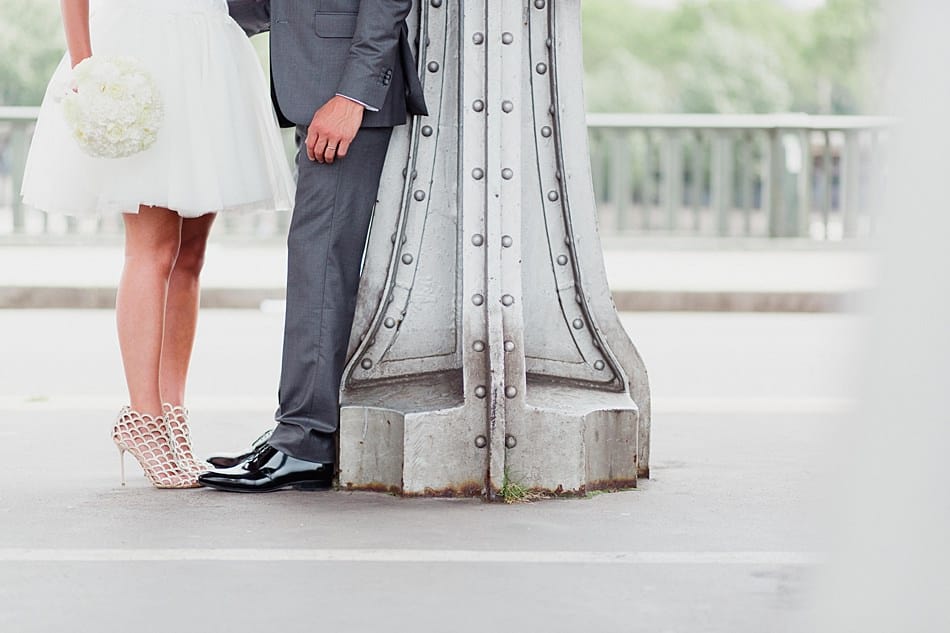 Séance couple sur le pont bir hakeim