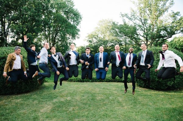 photo de groupe fun et décalé