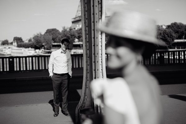 séance couple sous le pont Bir Hakeim