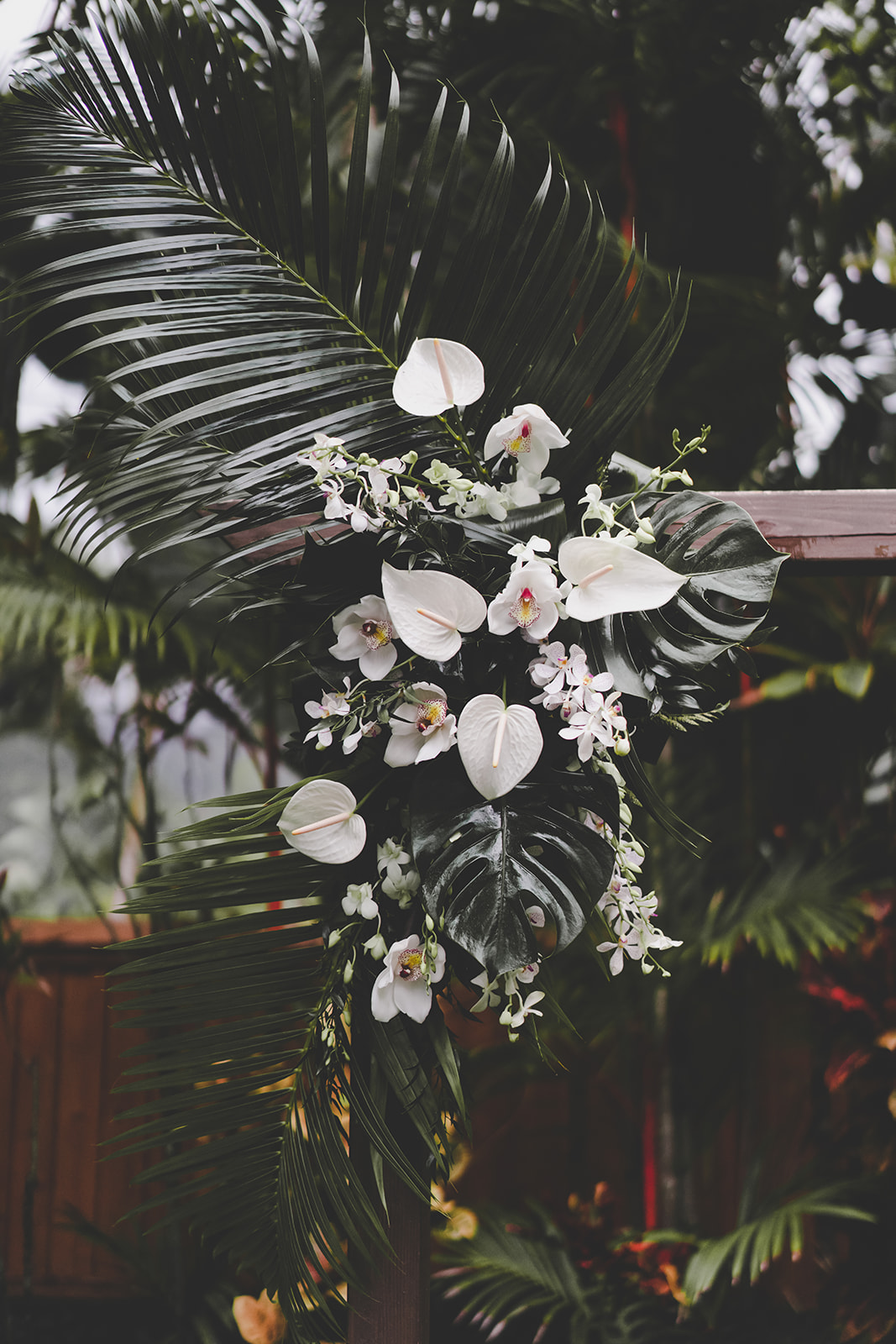 Backyard Hawai’i Wedding ackyard Hawai’i Wedding at Hale Koa State on Oahu