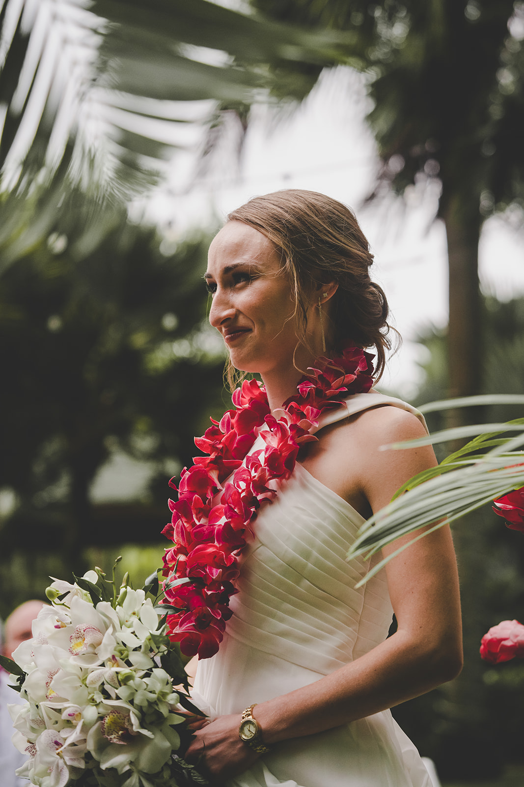 Backyard Hawai’i Wedding ackyard Hawai’i Wedding at Hale Koa State on Oahu