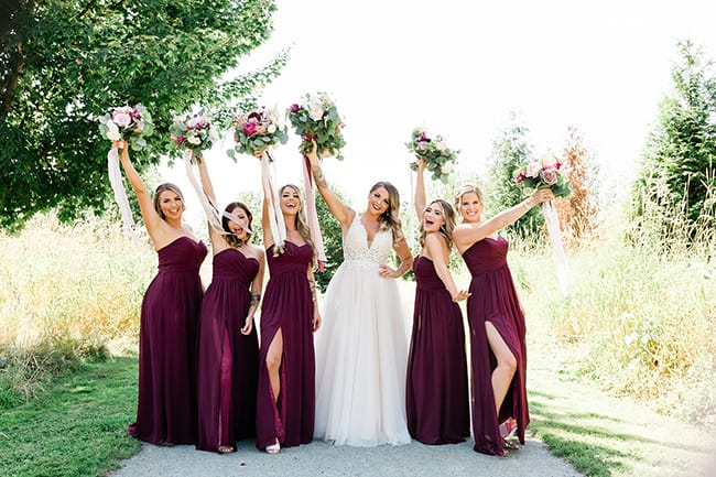 Taylor + Landon | Lavish Fraser Valley Backyard Wedding – Kristen Pay ...