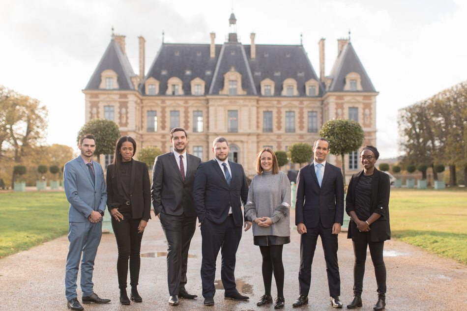 Portrait d'équipe professionnel à paris