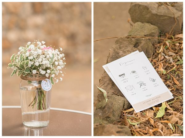 élément de décoration du mariage