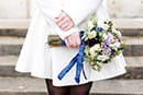 le bouquet de la mariée mulitcolore