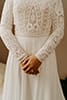 bride wedding dress detail photo