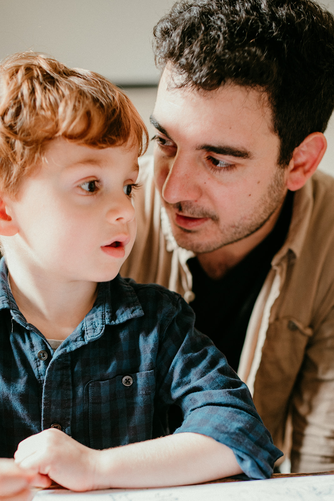 seance photo famille portrait papa et fils