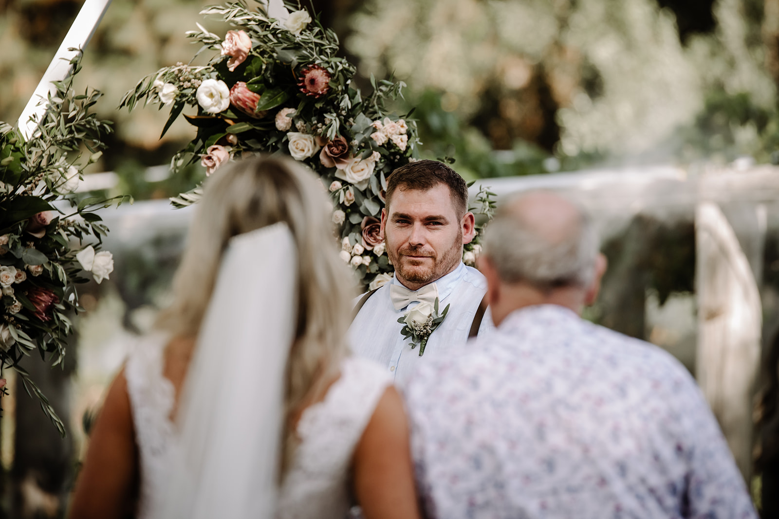 perth wedding photographer grooms reaction