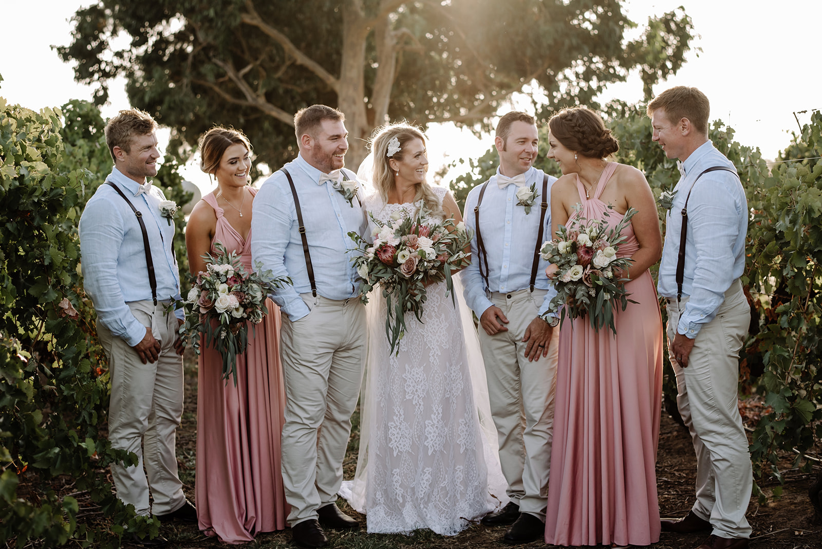 mandoon wedding sandalford wedding bridal party