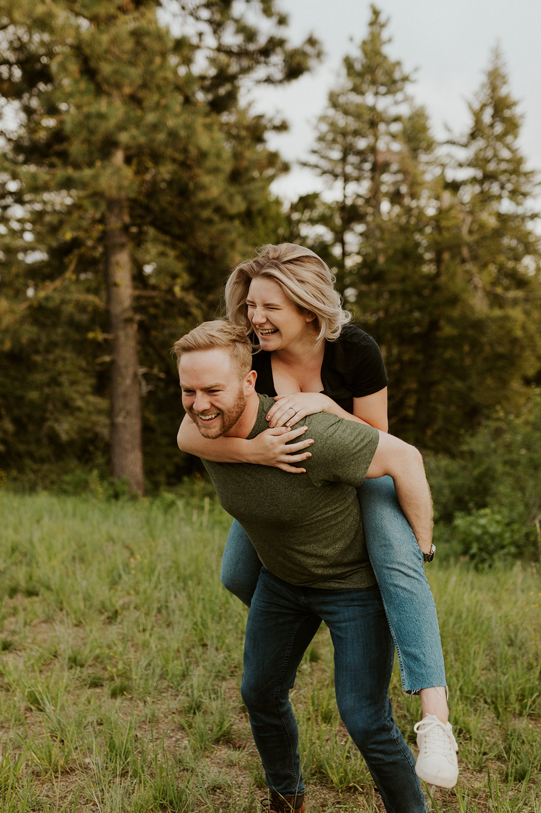 bogus basin couples photography