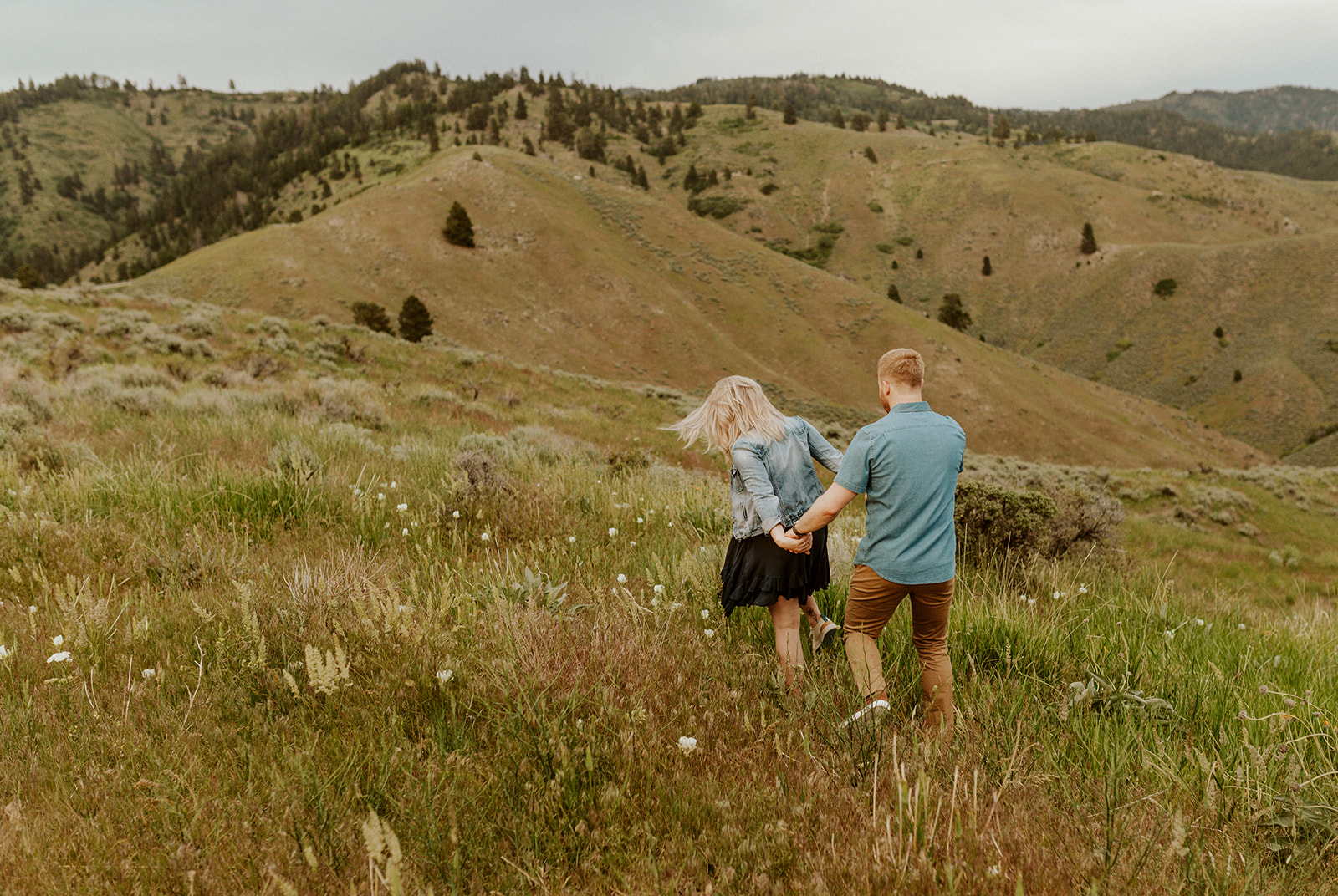 bogus basin couples photography