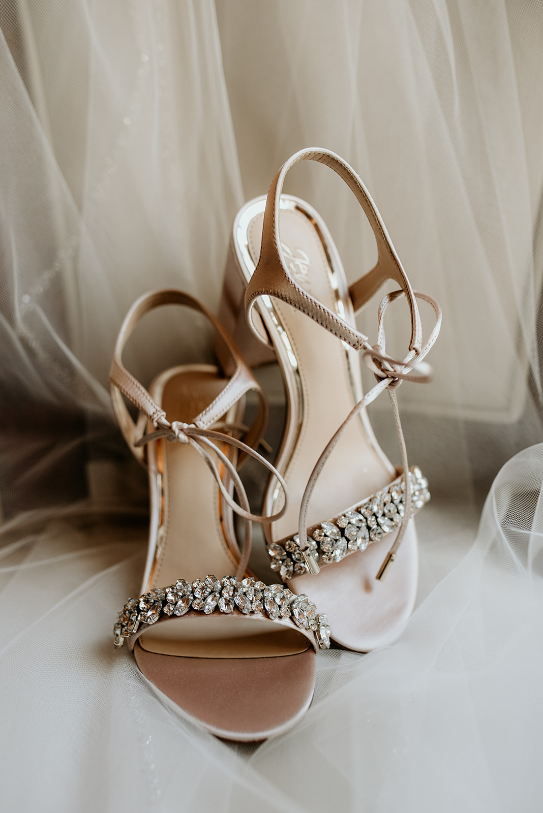 beige wedding shoes