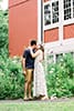 New England engagement session 