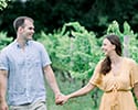Happy couple | New England Engagement Portraits 