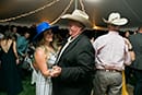 cheyenne wyoming tent wedding reception