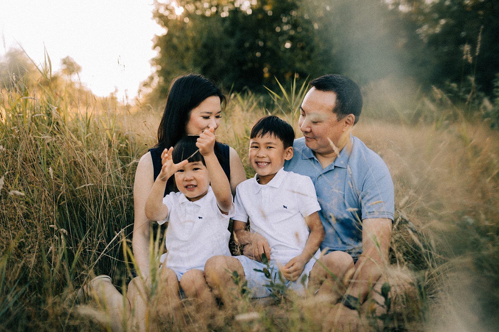 Lin Family | Langley Family Session - Kristen Pay Photography