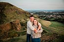 Lauren + Ross - An Engagement Session In Edinburgh - Engagement Portraits
