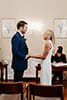 chelsea old town hall micro wedding elopement in London by Chloe Ely Photography
