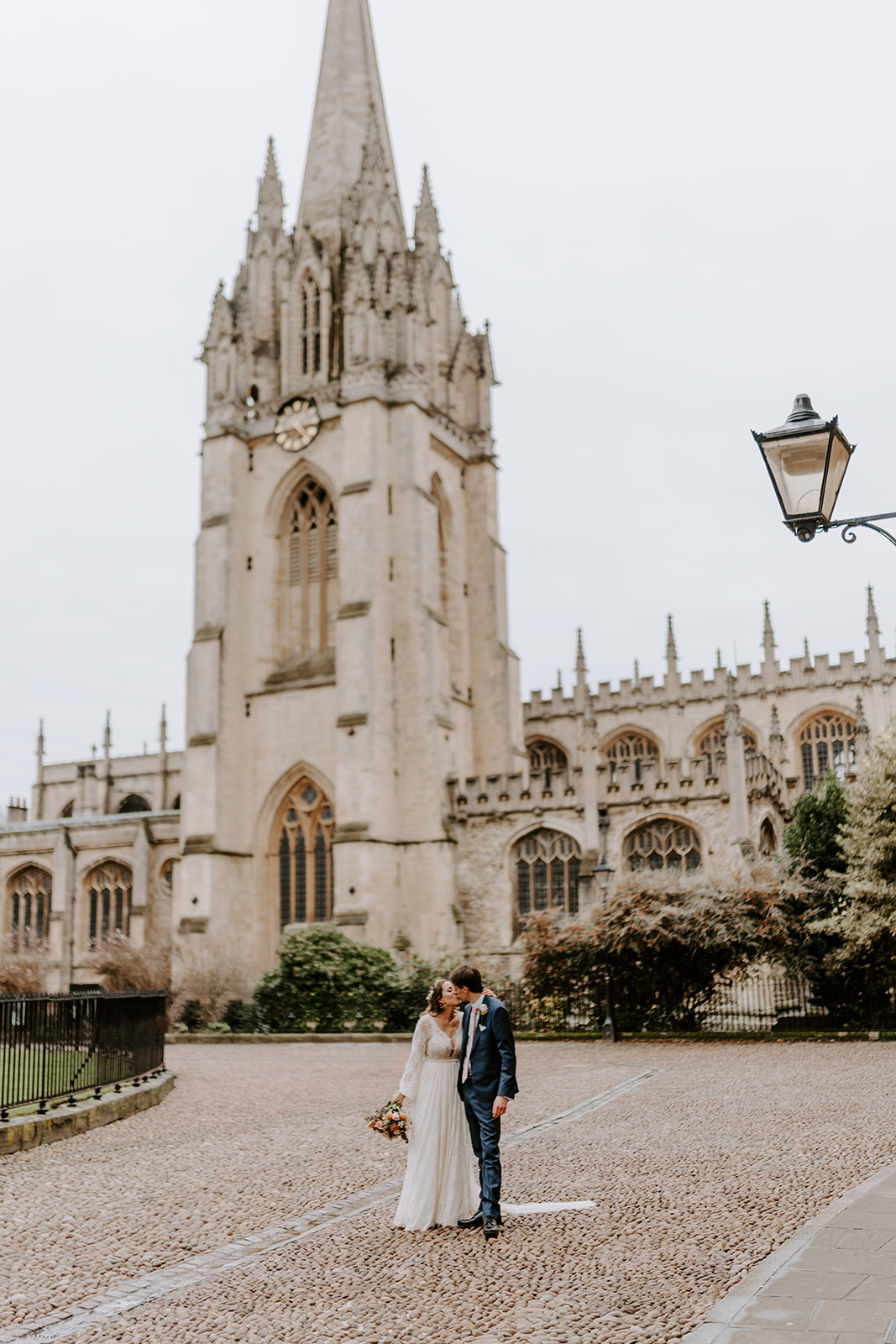 Oxford University Wedding Bodleian Library Boho City Elopement by Chloe Ely Photography