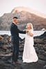 bride and groom dancing makapuu beach hawaii