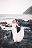 bride and groom dancing makapuu beach